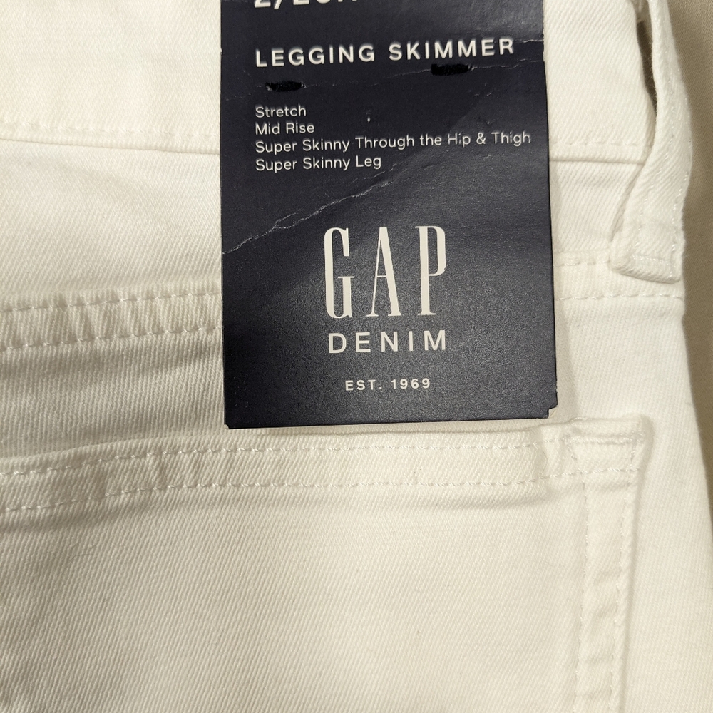 Gap Denim Stretch Legging Skimmer- size 2/26 - Picture 5 of 15